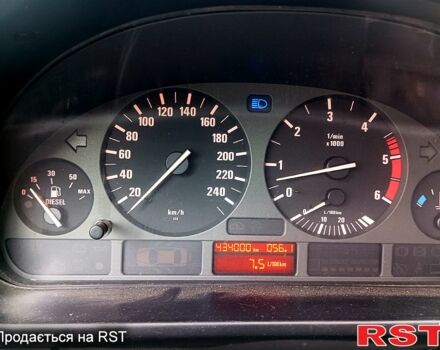 Синий БМВ 5 Серия, объемом двигателя 2.5 л и пробегом 450 тыс. км за 3950 $, фото 1 на Automoto.ua