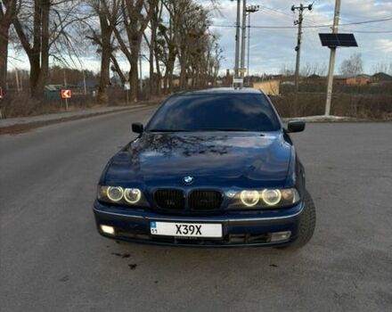 Синий БМВ 5 Серия, объемом двигателя 1.99 л и пробегом 294 тыс. км за 3700 $, фото 1 на Automoto.ua