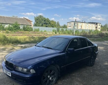 Синий БМВ 5 Серия, объемом двигателя 2 л и пробегом 350 тыс. км за 3100 $, фото 1 на Automoto.ua