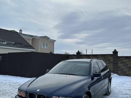 Синій БМВ 5 Серія, об'ємом двигуна 2.5 л та пробігом 400 тис. км за 3250 $, фото 1 на Automoto.ua