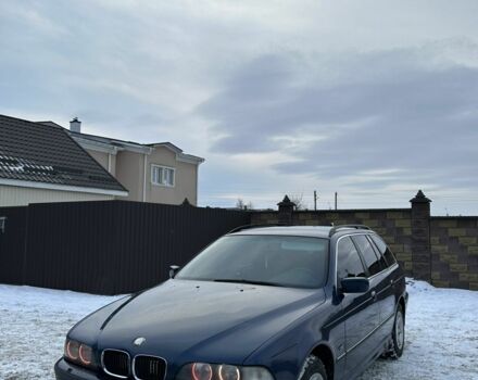 Синий БМВ 5 Серия, объемом двигателя 2.5 л и пробегом 400 тыс. км за 3250 $, фото 1 на Automoto.ua