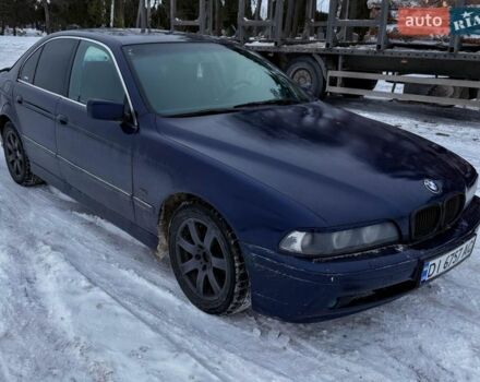 Синий БМВ 5 Серия, объемом двигателя 1.99 л и пробегом 351 тыс. км за 3000 $, фото 1 на Automoto.ua
