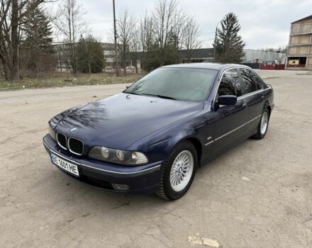 Синий БМВ 5 Серия, объемом двигателя 2.5 л и пробегом 235 тыс. км за 3600 $, фото 1 на Automoto.ua