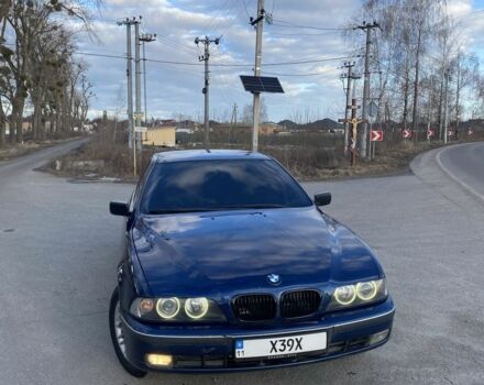 Синий БМВ 5 Серия, объемом двигателя 2 л и пробегом 290 тыс. км за 3700 $, фото 1 на Automoto.ua