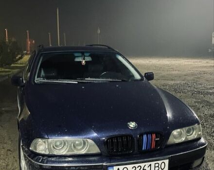 Синій БМВ 5 Серія, об'ємом двигуна 2.5 л та пробігом 286 тис. км за 3800 $, фото 1 на Automoto.ua