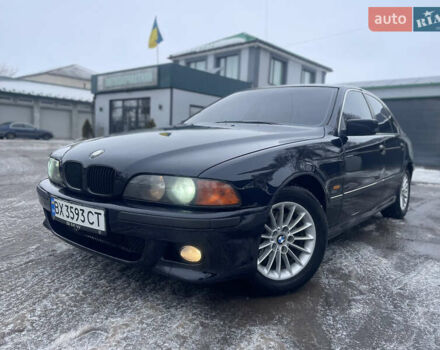 Синий БМВ 5 Серия, объемом двигателя 2.5 л и пробегом 400 тыс. км за 3450 $, фото 1 на Automoto.ua