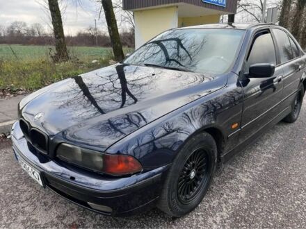 Синий БМВ 5 Серия, объемом двигателя 2.5 л и пробегом 500 тыс. км за 3850 $, фото 1 на Automoto.ua