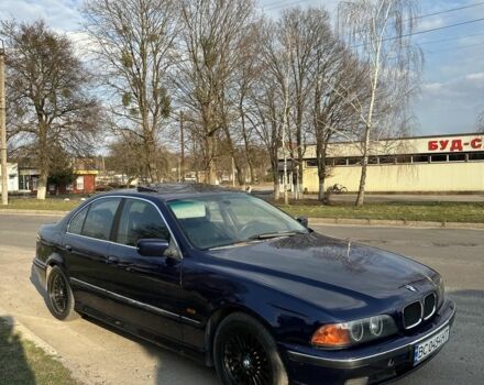 Синій БМВ 5 Серія, об'ємом двигуна 2.5 л та пробігом 363 тис. км за 3400 $, фото 1 на Automoto.ua