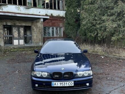Синій БМВ 5 Серія, об'ємом двигуна 2.5 л та пробігом 330 тис. км за 4200 $, фото 1 на Automoto.ua