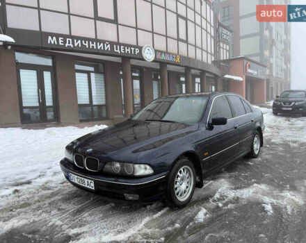 Синий БМВ 5 Серия, объемом двигателя 2 л и пробегом 390 тыс. км за 2150 $, фото 1 на Automoto.ua