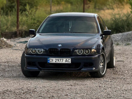 Синий БМВ 5 Серия, объемом двигателя 2.5 л и пробегом 400 тыс. км за 6000 $, фото 1 на Automoto.ua