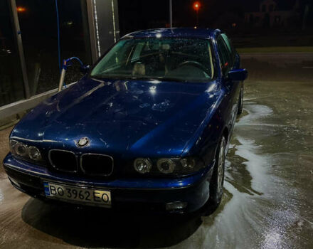 Синий БМВ 5 Серия, объемом двигателя 2.49 л и пробегом 353 тыс. км за 3900 $, фото 1 на Automoto.ua