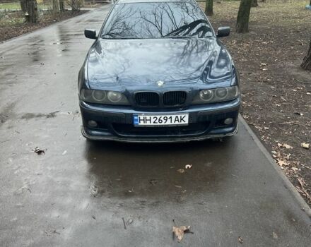 Синій БМВ 5 Серія, об'ємом двигуна 3.5 л та пробігом 125 тис. км за 4300 $, фото 1 на Automoto.ua