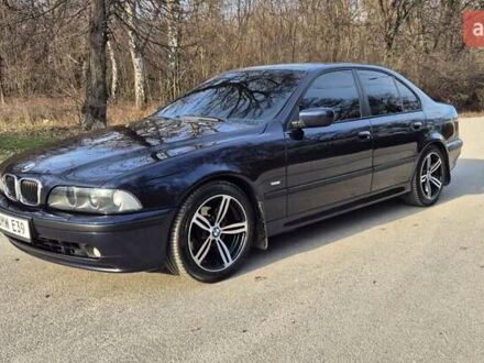 Синий БМВ 5 Серия, объемом двигателя 2.5 л и пробегом 400 тыс. км за 9000 $, фото 1 на Automoto.ua