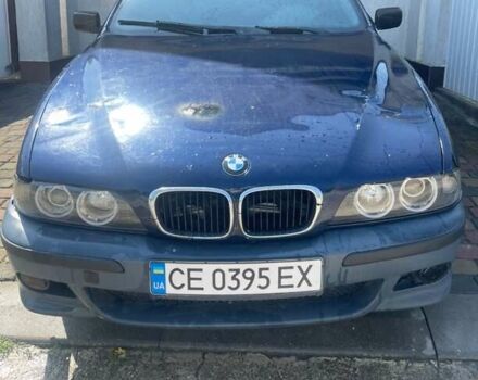 Синій БМВ 5 Серія, об'ємом двигуна 2.5 л та пробігом 350 тис. км за 2300 $, фото 1 на Automoto.ua
