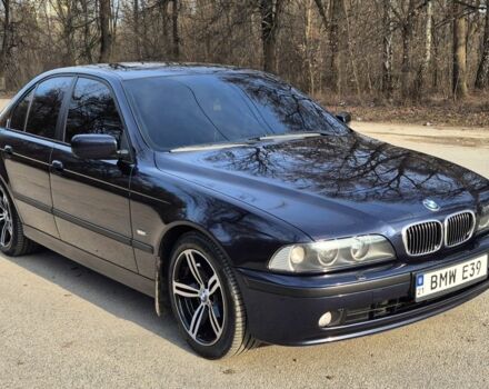 Синий БМВ 5 Серия, объемом двигателя 2.5 л и пробегом 400 тыс. км за 8900 $, фото 1 на Automoto.ua