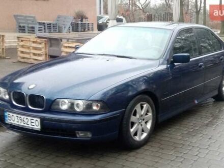 Синий БМВ 5 Серия, объемом двигателя 2.5 л и пробегом 353 тыс. км за 3500 $, фото 1 на Automoto.ua
