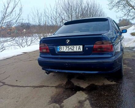 Синій БМВ 5 Серія, об'ємом двигуна 2.8 л та пробігом 370 тис. км за 4000 $, фото 1 на Automoto.ua