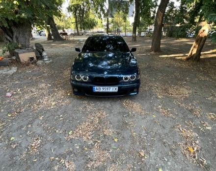 Синій БМВ 5 Серія, об'ємом двигуна 3.5 л та пробігом 450 тис. км за 6500 $, фото 1 на Automoto.ua