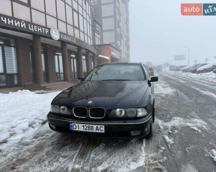 Синий БМВ 5 Серия, объемом двигателя 2 л и пробегом 390 тыс. км за 2150 $, фото 1 на Automoto.ua