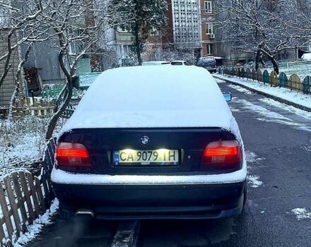 Синий БМВ 5 Серия, объемом двигателя 2.5 л и пробегом 400 тыс. км за 4000 $, фото 1 на Automoto.ua