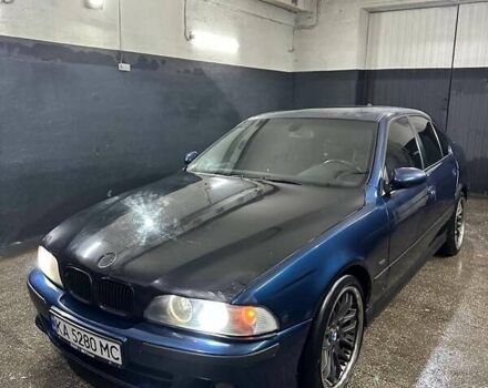 Синій БМВ 5 Серія, об'ємом двигуна 2.79 л та пробігом 412 тис. км за 5650 $, фото 1 на Automoto.ua