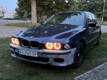 Синий БМВ 5 Серия, объемом двигателя 2 л и пробегом 412 тыс. км за 2208 $, фото 1 на Automoto.ua