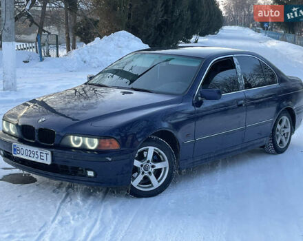 Синий БМВ 5 Серия, объемом двигателя 2.5 л и пробегом 422 тыс. км за 3400 $, фото 1 на Automoto.ua