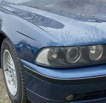 Синій БМВ 5 Серія, об'ємом двигуна 2.5 л та пробігом 200 тис. км за 4999 $, фото 1 на Automoto.ua