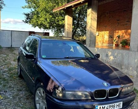 Синий БМВ 5 Серия, объемом двигателя 2 л и пробегом 400 тыс. км за 3700 $, фото 1 на Automoto.ua