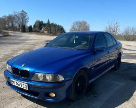 Синий БМВ 5 Серия, объемом двигателя 2 л и пробегом 601 тыс. км за 3599 $, фото 1 на Automoto.ua