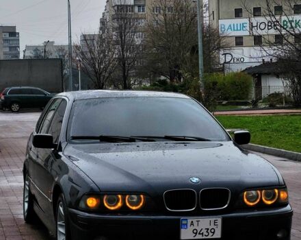 Синій БМВ 5 Серія, об'ємом двигуна 2 л та пробігом 239 тис. км за 3400 $, фото 1 на Automoto.ua