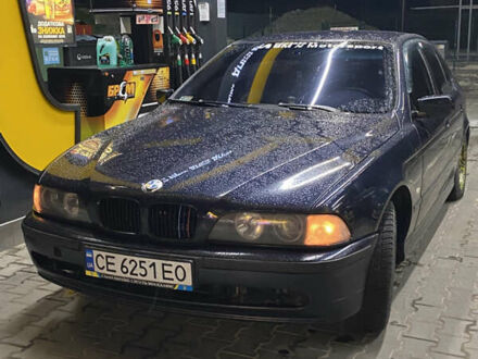 Синий БМВ 5 Серия, объемом двигателя 2.5 л и пробегом 370 тыс. км за 4850 $, фото 1 на Automoto.ua