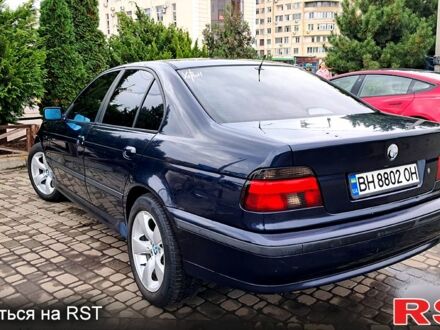 Синий БМВ 5 Серия, объемом двигателя 2 л и пробегом 342 тыс. км за 3300 $, фото 1 на Automoto.ua