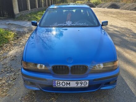 Синій БМВ 5 Серія, об'ємом двигуна 3 л та пробігом 380 тис. км за 2800 $, фото 1 на Automoto.ua