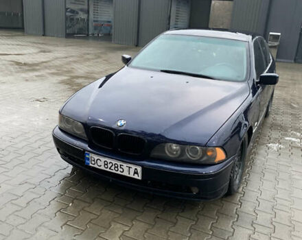 Синій БМВ 5 Серія, об'ємом двигуна 3 л та пробігом 468 тис. км за 7000 $, фото 1 на Automoto.ua