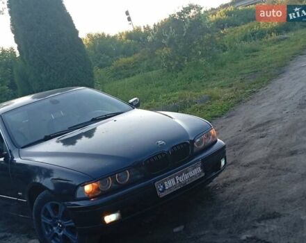 Синій БМВ 5 Серія, об'ємом двигуна 2.5 л та пробігом 350 тис. км за 3300 $, фото 1 на Automoto.ua