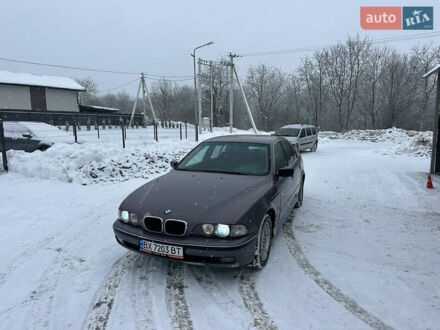 Синий БМВ 5 Серия, объемом двигателя 2 л и пробегом 320 тыс. км за 3300 $, фото 1 на Automoto.ua