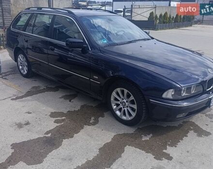 Синий БМВ 5 Серия, объемом двигателя 2.5 л и пробегом 253 тыс. км за 4300 $, фото 1 на Automoto.ua