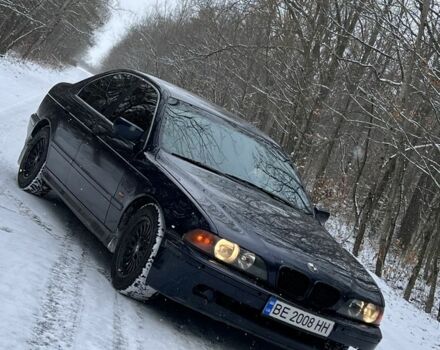 Синий БМВ 5 Серия, объемом двигателя 2 л и пробегом 420 тыс. км за 3000 $, фото 1 на Automoto.ua