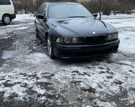 Синий БМВ 5 Серия, объемом двигателя 3 л и пробегом 380 тыс. км за 3800 $, фото 1 на Automoto.ua