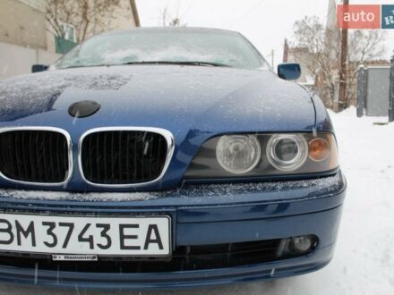 Синий БМВ 5 Серия, объемом двигателя 2.2 л и пробегом 271 тыс. км за 4650 $, фото 1 на Automoto.ua