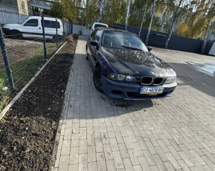 Синій БМВ 5 Серія, об'ємом двигуна 2 л та пробігом 75 тис. км за 2301 $, фото 1 на Automoto.ua