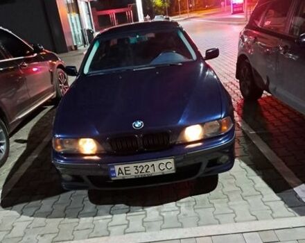 Синий БМВ 5 Серия, объемом двигателя 2.49 л и пробегом 394 тыс. км за 4900 $, фото 1 на Automoto.ua