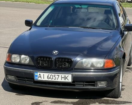 Синій БМВ 5 Серія, об'ємом двигуна 2 л та пробігом 435 тис. км за 4000 $, фото 1 на Automoto.ua