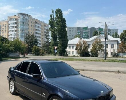 Синий БМВ 5 Серия, объемом двигателя 2.93 л и пробегом 350 тыс. км за 3999 $, фото 1 на Automoto.ua