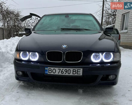 Синій БМВ 5 Серія, об'ємом двигуна 3 л та пробігом 350 тис. км за 5500 $, фото 1 на Automoto.ua