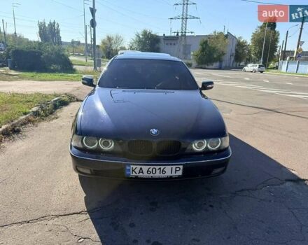 Синій БМВ 5 Серія, об'ємом двигуна 3 л та пробігом 380 тис. км за 5300 $, фото 1 на Automoto.ua
