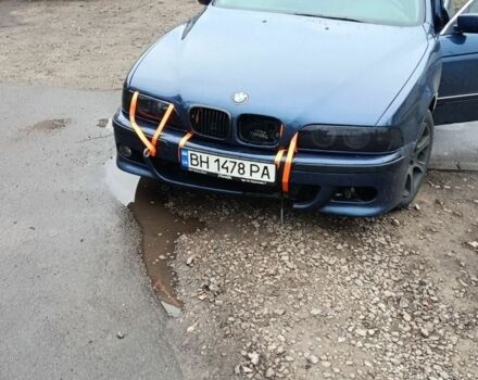 Синій БМВ 5 Серія, об'ємом двигуна 3 л та пробігом 575 тис. км за 4503 $, фото 1 на Automoto.ua