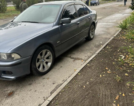 Синий БМВ 5 Серия, объемом двигателя 3 л и пробегом 485 тыс. км за 6699 $, фото 1 на Automoto.ua